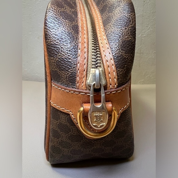 Vintage Celine Macadam Pattern Handbag. - Picture 7 of 15